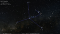 (1952) H.A. Rey's stick figure of Aquila