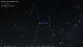(1952) H.A. Rey's stick figure of Camelopardalis