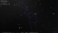 H.A. Rey's stick figure of Virgo (1952)