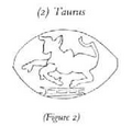 Taurus on Mesopotamian seal print, Wallenfels (1993).