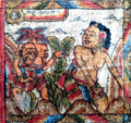Lintang Goang in the cloth (CC-BY UPTD Museum Bali)