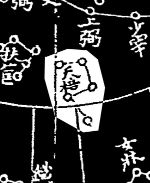 Tianbang on Yixiang Kaocheng star map.png