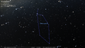 O. Hlad's stick figure of Telescopium (1988)