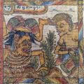 Lintang Kala Sungsang in the cloth (CC-BY UPTD Museum Bali)
