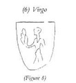 Virgo on Mesopotamian seal print, Wallenfels (1993).