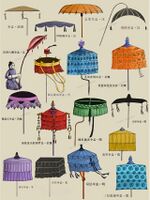 Depiction of Canopy in Different Style by MIBEN (觅本)