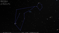 (1952) H.A. Rey's stick figure of Cetus