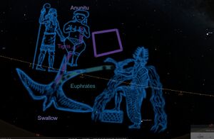 Stellarium map