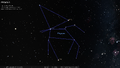 (1952) H.A. Rey's stick figure of Pegasus