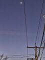 Mercury and Venus at dusk (Providence 2025).
