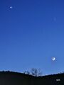 Venus and Moon at Dusk (Europe, SMH 2025)