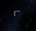 Crook as a standalone constellation (Stellarium CC BY J. Gullberg and SMH).