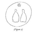 Gemini on Mesopotamian seal print, Wallenfels (1993).