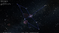 (1952) H.A. Rey's stick figure of Cygnus