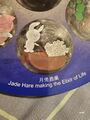 The Jade Rabbit (玉兔 Yùtù) who makes the elixir of Life on the Moon (China).