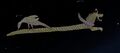 the Babylonian version of the "Hydra and Corvus" super-constellation does not contain a cup or jar. visualized in Stellarium (drawing by Jessica Gullberg)