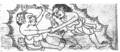 Lintang Rebut Hutang (CC-BY Alfred Maaß, (1929), Astrologische Kalender der Balinesen)