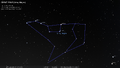 H.A. Rey's stick figure of Ursa Major (1952)