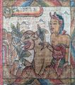 Lintang Gajah in the cloth (CC-BY UPTD Museum Bali)